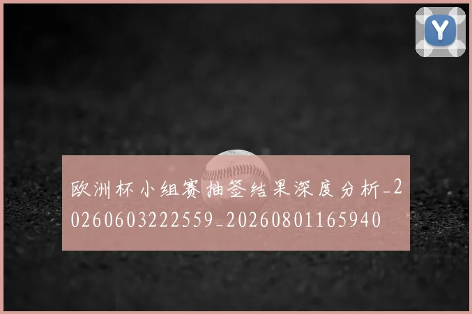欧洲杯小组赛抽签结果深度分析_20260603222559_20260801165940
